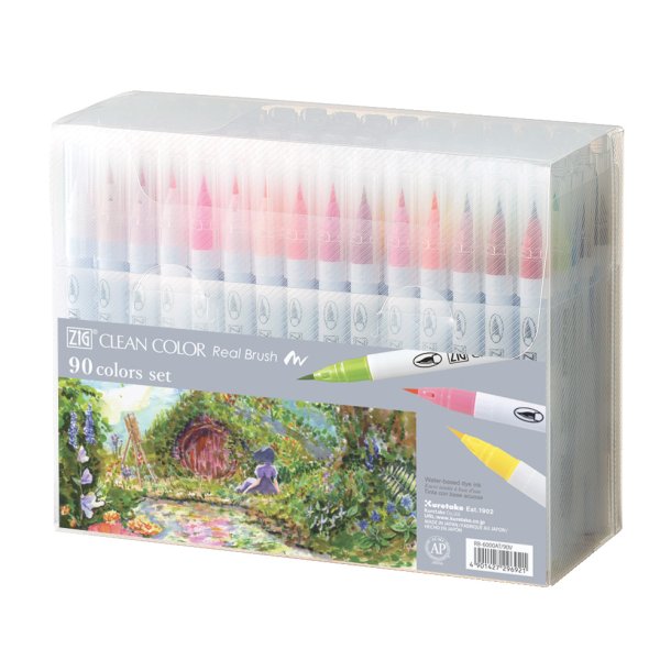 Zig Clean Color Pensel Pen St m. 90