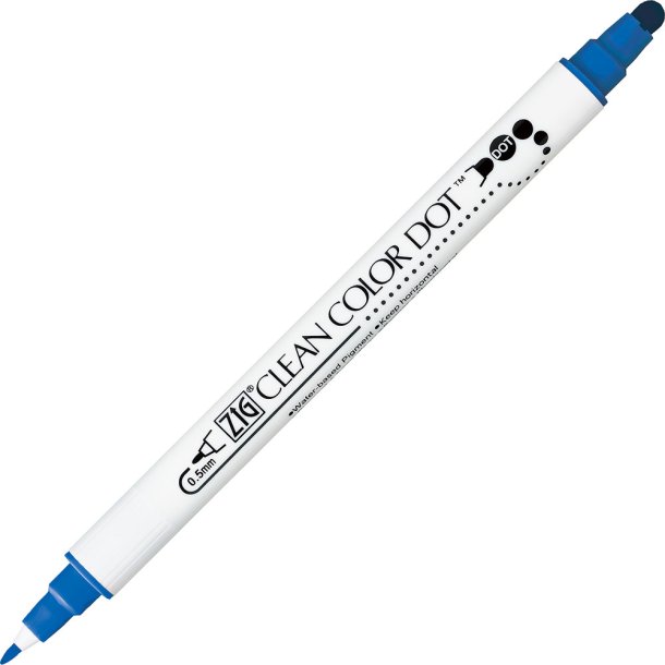 Zig Clean Color DOT Pen Blue
