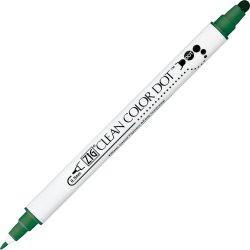 Zig Clean Color DOT Pen Green