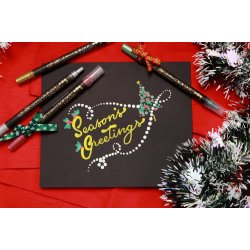 Zig Clean Color DOT Metallic Gold